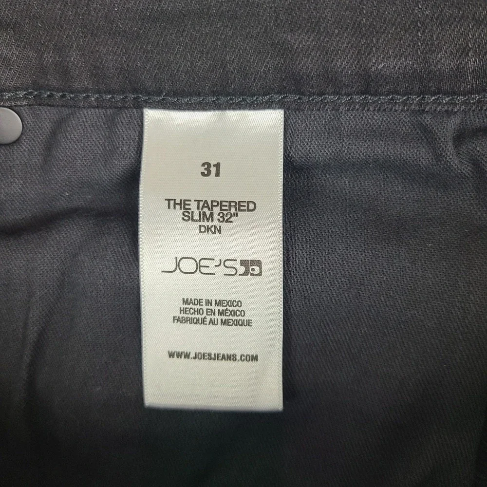 Joe's Jeans Mens 31x32 Gray The Tapered Slim‎ DKN Dark Wash *